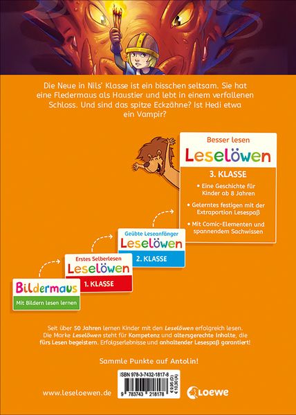 Produktbild: Lesel&ouml;wen 3. Klasse - Der Zorn der Drachen