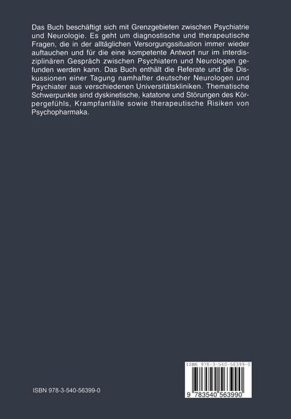 Produktbild: Therapie im Grenzgebiet von Psychiatrie und Neurologie