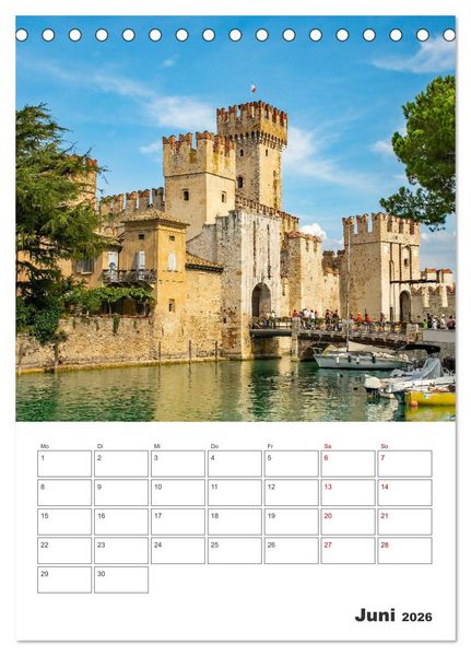 Produktbild: Sirmione - Reiseplaner (Tischkalender 2026 DIN A5 hoch), CALVENDO Monatskalender