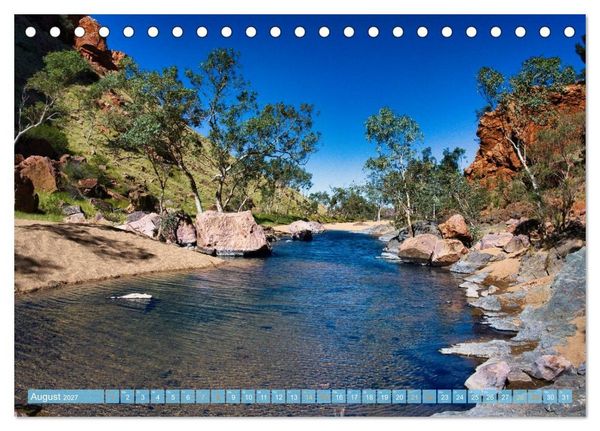 Produktbild: Roadtrip durchs Outback &ndash; Australiens wilde Seele (Tischkalender 2027 DIN A5 quer), CALVENDO Monatskalender