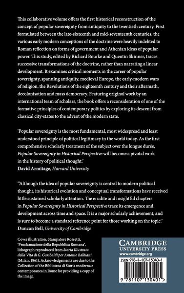 Produktbild: Popular Sovereignty in Historical Perspective