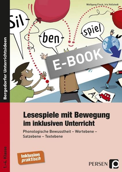 Produktbild: Lesespiele mit Bewegung im inklusiven Unterricht