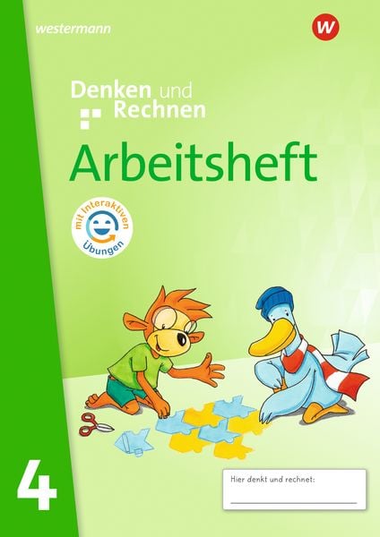 Denken und Rechnen Arbeitsheft 4 mit interaktiven Übungen. Allgemeine Ausgabe, Geheftet von , Westermann Schulbuchverlag, 9783141266153