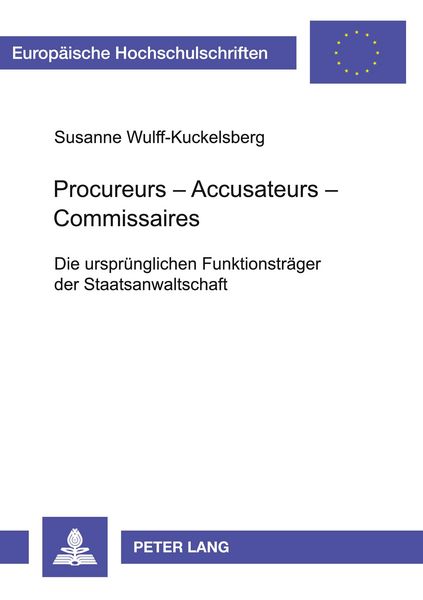 Produktbild: Procureurs – Accusateurs – Commissaires