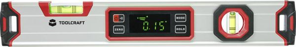 Produktbild: TOOLCRAFT TO-7337448 Digitale Wasserwaage mit Magnet 400mm 360&deg; 1.0 mm/m