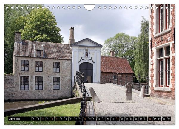 Produktbild: Br&uuml;gge - Venedig des Nordens (Wandkalender 2026 DIN A4 quer), CALVENDO Monatskalender