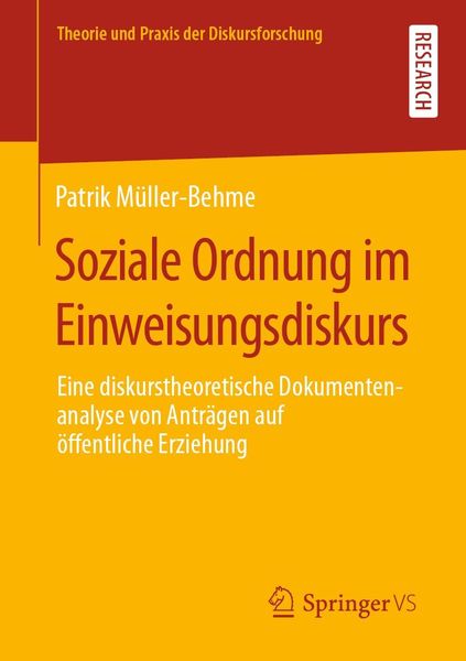 Produktbild: Soziale Ordnung im Einweisungsdiskurs