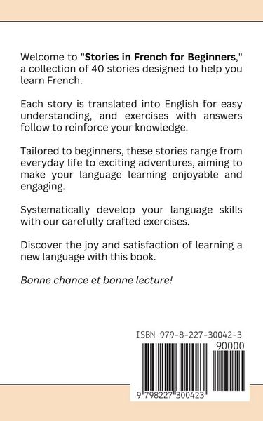 Produktbild: Stories in French for Beginners