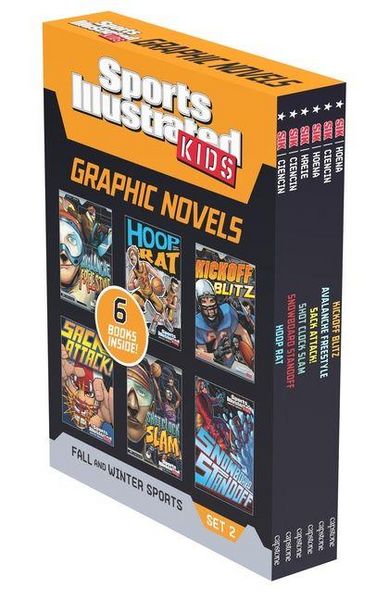 Produktbild: Sports Illustrated Kids Graphic Novels 6-Book Boxed Set: Fall and Winter Sports Set 2