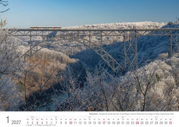 Produktbild: Remscheid 2027 Bildkalender A3 Spiralbindung