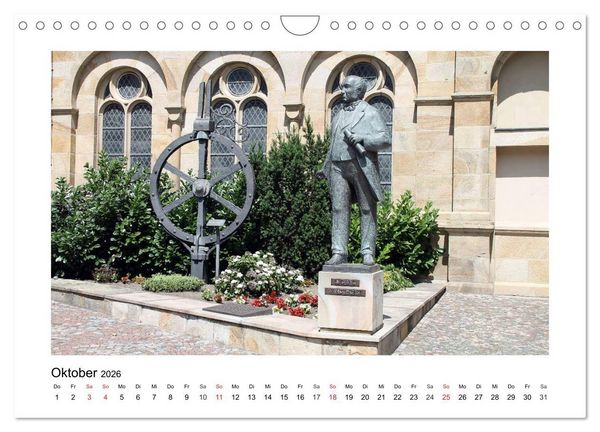 Produktbild: Die Friedensstadt Osnabr&uuml;ck (Wandkalender 2026 DIN A4 quer), CALVENDO Monatskalender