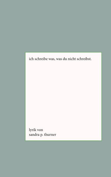 Produktbild: Ich schreibe was, was du nicht schreibst.