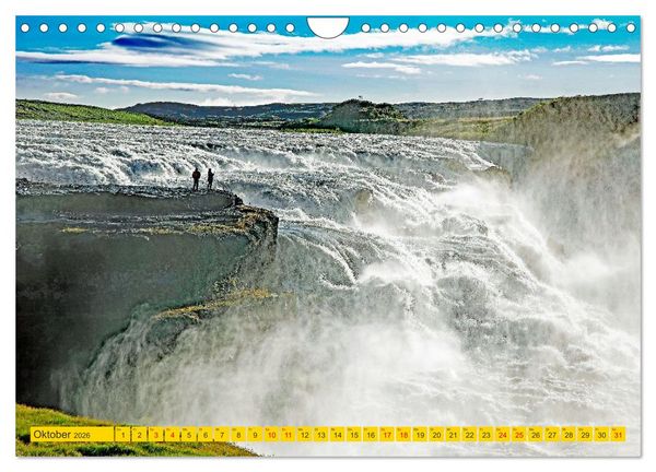 Produktbild: Islands Wasserf&auml;lle (Wandkalender 2026 DIN A4 quer), CALVENDO Monatskalender