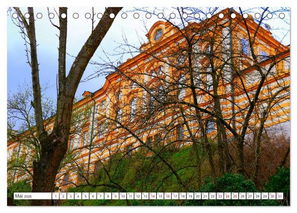 Produktbild: Ansichten vom Stift in Melk (Tischkalender 2026 DIN A5 quer), CALVENDO Monatskalender