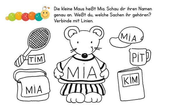 Produktbild: Lernraupe &ndash; Erste Buchstaben