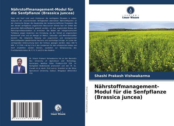 Nährstoffmanagement-Modul für die Senfpflanze (Brassica juncea), Taschenbuch von Shashi Prakash Vishwakarma, Verlag Unser Wissen, 9786204396149