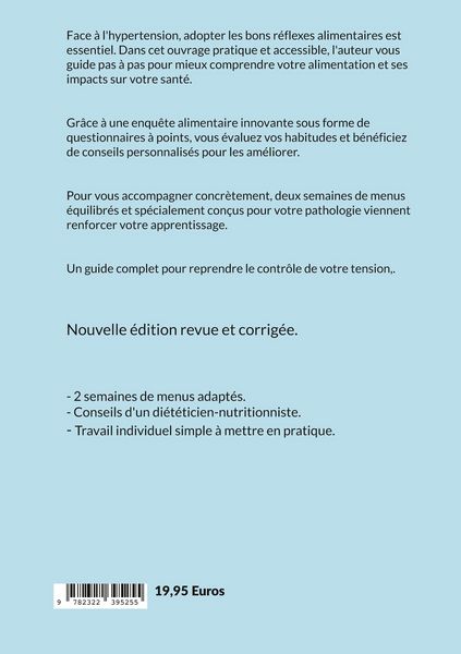 Produktbild: Quelle alimentation pour l'hypertension ?
