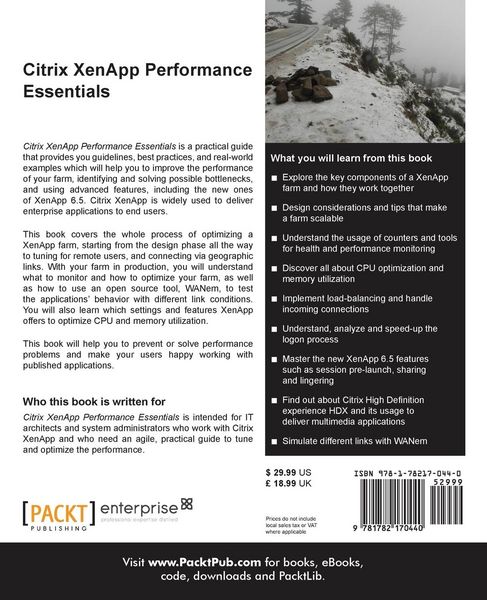 Produktbild: Citrix Xenapp Performance Essentials