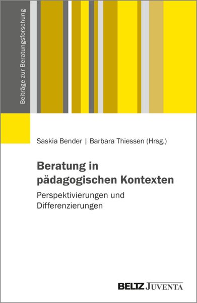 Produktbild: Beratung in p&auml;dagogischen Kontexten