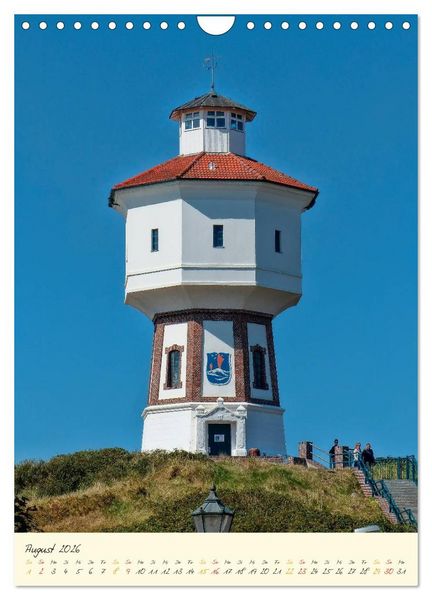 Produktbild: Norddeutsche Leuchtt&uuml;rme - maritime Wegweiser (Wandkalender 2026 DIN A4 hoch), CALVENDO Monatskalender