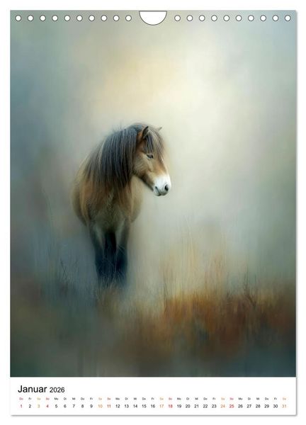 Produktbild: Tiere im Schleier der Zeit (Wandkalender 2026 DIN A4 hoch), CALVENDO Monatskalender