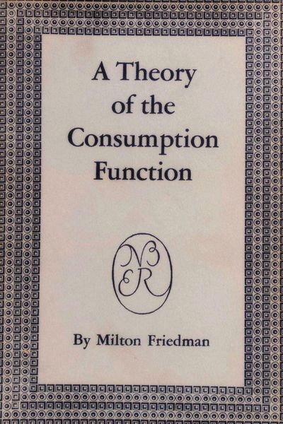 Produktbild: A Theory of the Consumption Function