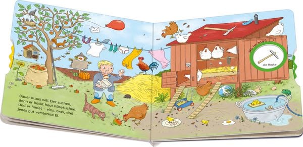Produktbild: Wo ist blo&szlig; &hellip;? - Mein Bauernhof-Buch zum Sachen suchen
