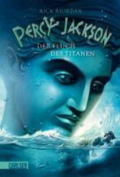 Percy Jackson 03 and the Titan's Curse alternative edition book cover