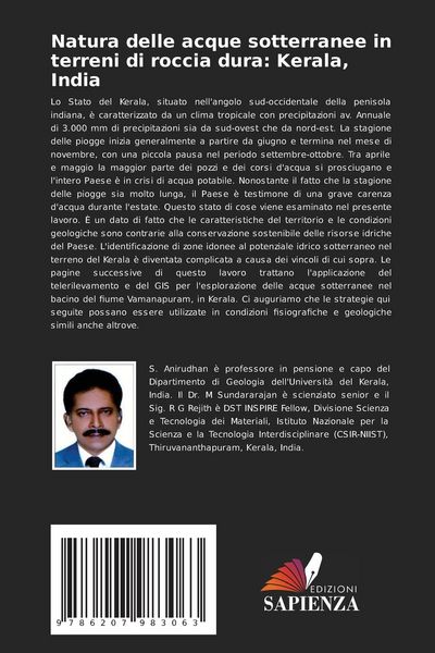 Produktbild: Natura delle acque sotterranee in terreni di roccia dura: Kerala, India