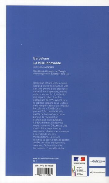 Produktbild: Barcelone ; la Ville Innovante