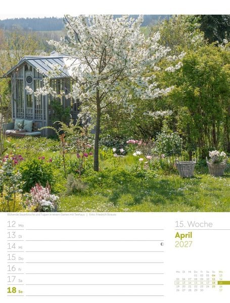 Produktbild: Gartengl&uuml;ck Wochenplaner Kalender 2027