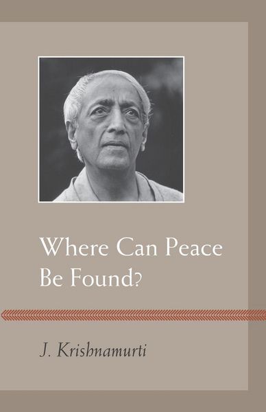 Produktbild: Where Can Peace Be Found?