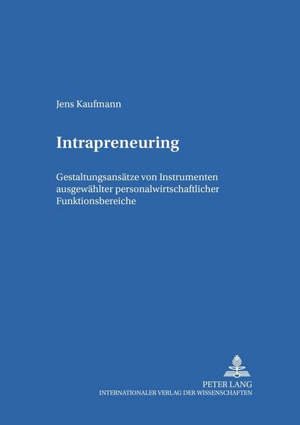 Produktbild: Intrapreneuring