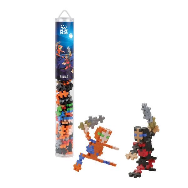 Produktbild: PLUS PLUS - 100 Kreativ Bausteine Ninja