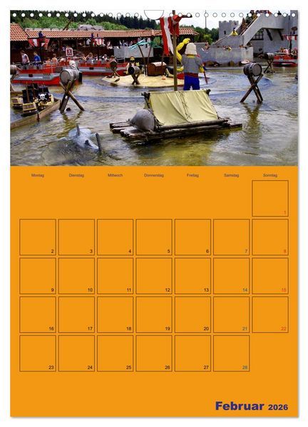 Produktbild: Freizeitparkmomente / Planer (Wandkalender 2026 DIN A3 hoch), CALVENDO Monatskalender