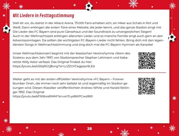 Produktbild: Der inoffizielle Adventskalender f&uuml;r Fans des FC Bayern M&uuml;nchen