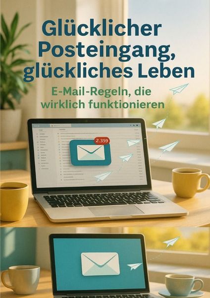 Produktbild: Gl&uuml;cklicher Posteingang, gl&uuml;ckliches Leben: E-Mail-Regeln, die wirklich funktionieren