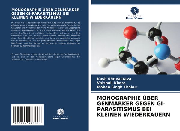 Produktbild: Monographie &uuml;ber Genmarker Gegen Gi-Parasitismus bei Kleinen Wiederk&auml;uern