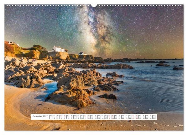 Produktbild: Die Sonne der Bretagne &ndash; Zwischen Himmel und Erde (hochwertiger Premium Wandkalender 2027 DIN A2 quer), Kunstdruck in Hochglanz