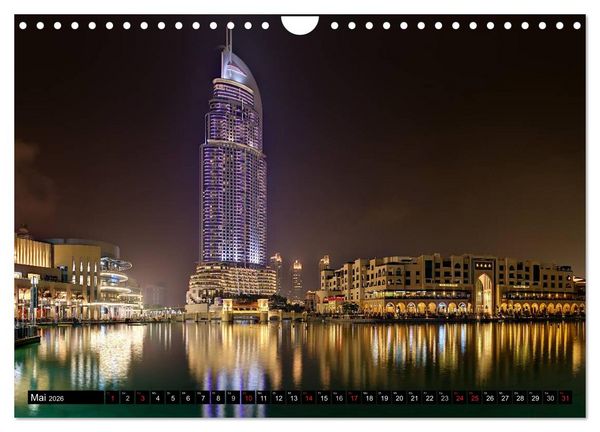 Produktbild: Dubai - City of dreams (Wandkalender 2026 DIN A4 quer), CALVENDO Monatskalender