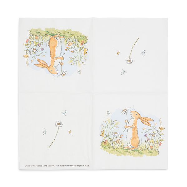 Produktbild: Serviette "Wei&szlig;t du eigentlich, wie lieb ich dich hab" 25x25 cm
