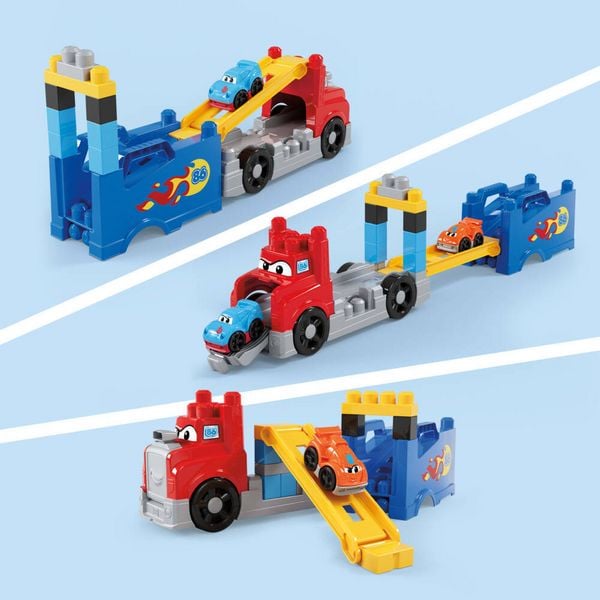 Produktbild: MEGA BLOKS Rennwagen-Transporter