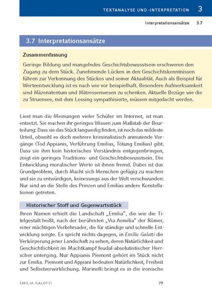 Produktbild: Emilia Galotti von Gotthold Ephraim Lessing