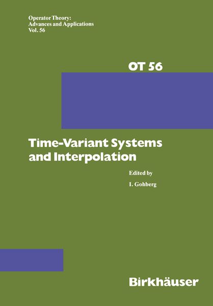 Produktbild: Time-Variant Systems and Interpolation