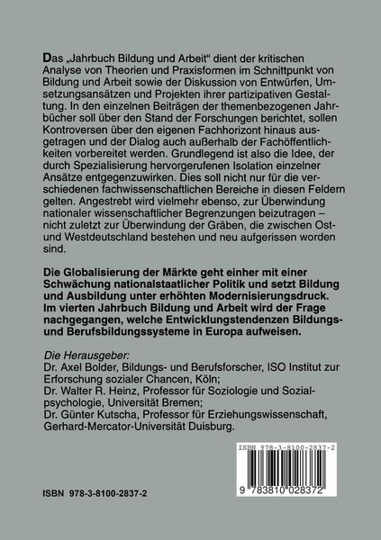 Produktbild: Deregulierung der Arbeit - Pluralisierung der Bildung?