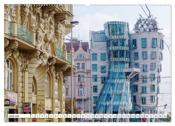Produktbild: Architektonische Zeitspr&uuml;nge (Wandkalender 2026 DIN A2 quer), CALVENDO Monatskalender