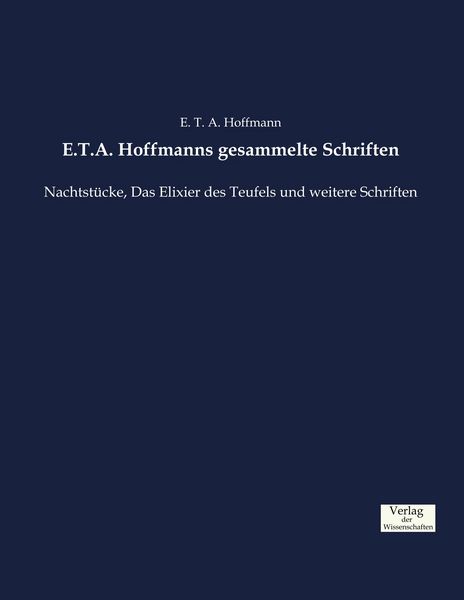 Produktbild: E.T.A. Hoffmanns gesammelte Schriften