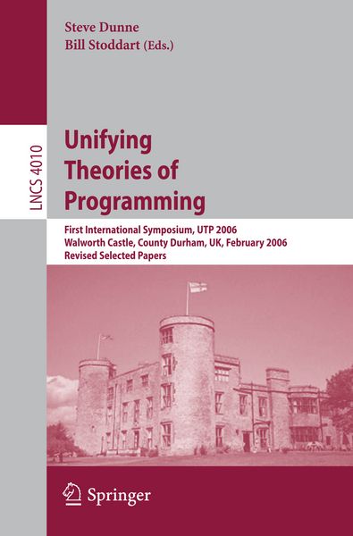Produktbild: Unifying Theories of Programming
