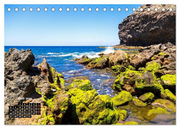 Produktbild: Auf Schusters Rappen... Gran Canaria (Tischkalender 2026 DIN A5 quer), CALVENDO Monatskalender