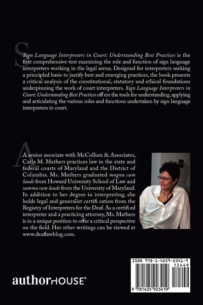 Produktbild: Sign Language Interpreters in Court